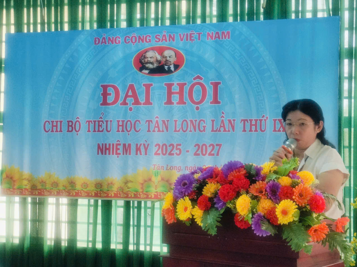 cô châu phát biểu